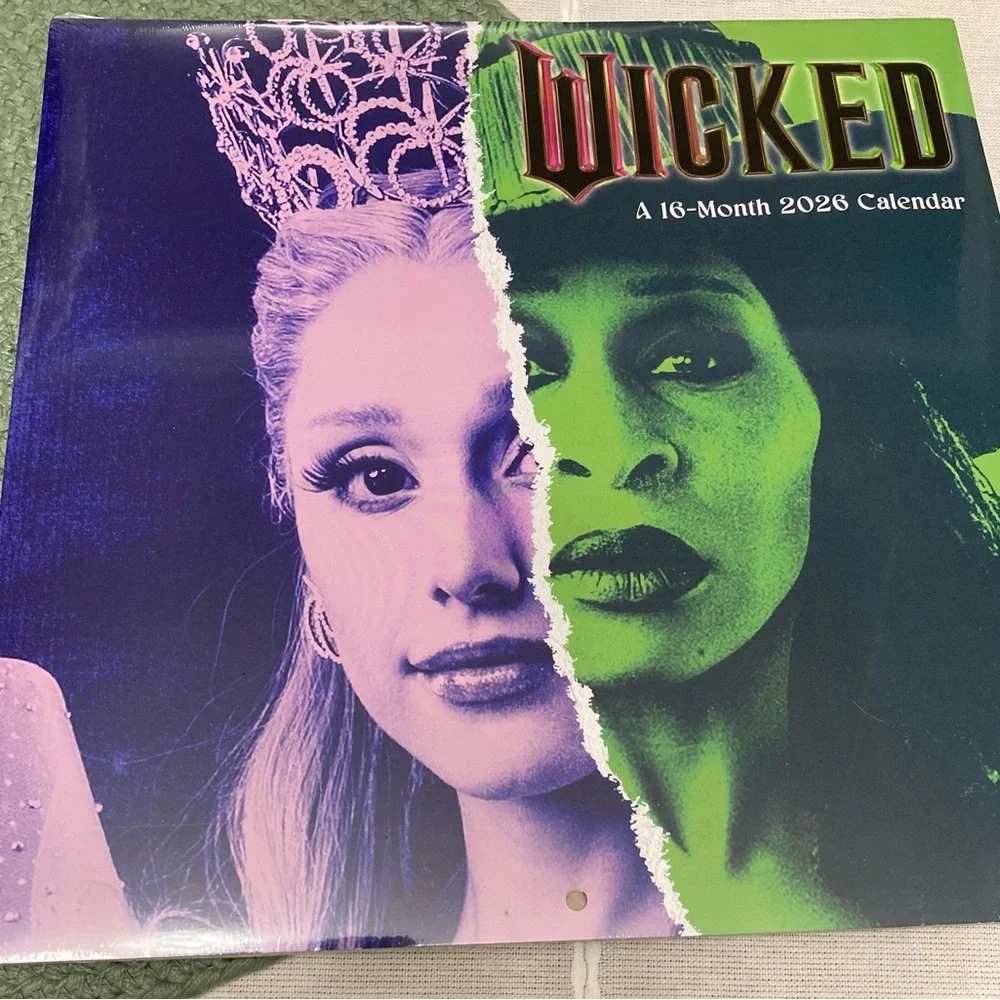 Wicked 2026 16 Month Calendar